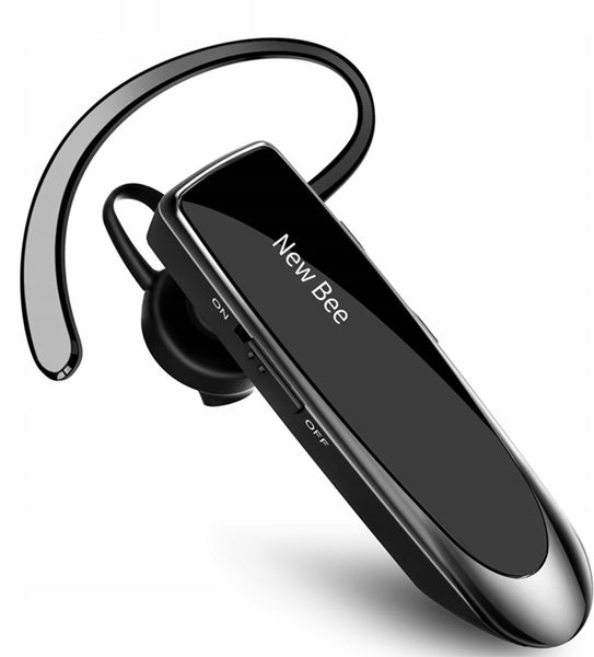 Słuchawki New Bee Bezprzewodowy zestaw słuchawkowy Bluetooth 5.0 NB-LC-B41-BK. Słuchawki bezprzewodowe New Bee. Za 100.99 zł.