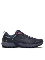 Salewa Buty Ws Ultra Train 3 61389-3823 Granatowy. Niebieskie obuwie trekkingowe damskie Salewa, z materiału, bez zapięcia. Za 649.99 zł.