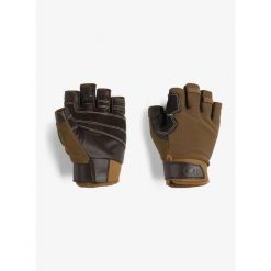 Rękawiczki bez palców Outdoor Research Fossil Rock II Gloves. Brązowe rękawiczki męskie OUTDOOR RESEARCH, bez wzorów. Za 172.99 zł.