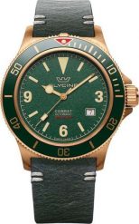Zegarek Adidas Zegarek męski Glycine GL0268 zielony. Zielone zegarki męskie Adidas, bez wzorów. Za 4,635.00 zł.