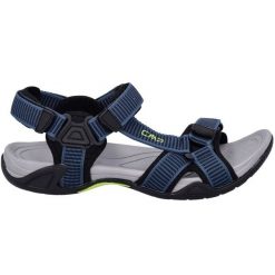 Sandały CMP Hamal Hiking 38Q9957M879 niebieskie. Niebieskie sandały męskie na lato, bez wzorów, z materiału, bez zapięcia. Za 284.22 zł.