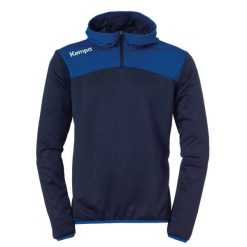 Bluza emotion 2.0 Kempa Quarter Zip. Niebieskie bluzy męskie Kempa, xl, bez wzorów, sportowe, bez ramiączek, bez kaptura. W wyprzedaży za 124.50 zł.
