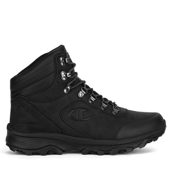Trzewiki Champion. Czarne botki męskie Champion, bez wzorów, bez obcasa, bez zapięcia. Za 255.99 zł.