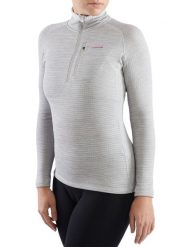 Bluza techniczna trekkingowa damska Viking Admont. Szare bluzy damskie Viking, xl, bez wzorów, z dzianiny, bez ramiączek, bez kaptura. Za 99.00 zł.