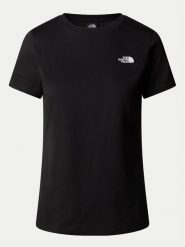 The North Face T-Shirt Simple Dome NF0A87NH Czarny Regular Fit. Czarne t-shirty damskie The North Face, xs, bez wzorów, z syntetyku, bez kołnierzyka, bez ramiączek. Za 79.99 zł.