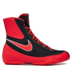 Buty bokserskie Nike. Czarne buty sportowe męskie Nike, bez wzorów, bez zapięcia. Za 329.99 zł.
