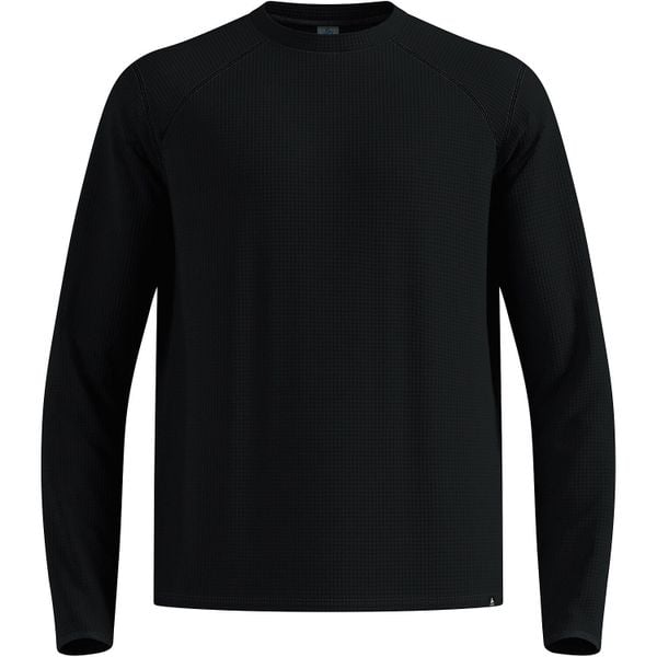 Bluza bez kaptura Odlo Mid Layer CUBIC. Czarne bluzy damskie ODLO, l, bez wzorów, z dzianiny, sportowe, bez ramiączek, bez kaptura. Za 242.99 zł.