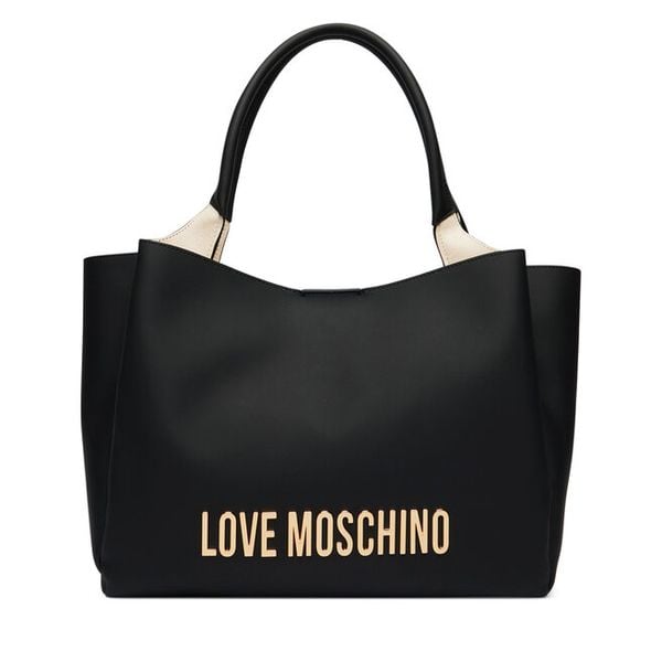 Torebka LOVE MOSCHINO. Czarne shopperki damskie Love Moschino, bez wzorów, bez dodatków. Za 952.99 zł.