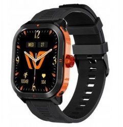 Smartwatch Weofly Pioneer pomarańczowy. Brązowe zegarki smartwatch Pioneer, bez wzorów. Za 196.55 zł.