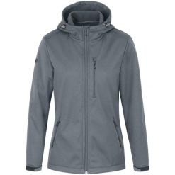 Kurtka z dresu Jako Premium. Szare kurtki sportowe damskie Jako, m, bez wzorów, z dresówki, bez ramiączek, bez kaptura. Za 304.55 zł.