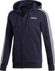 Adidas Bluza męska Essentials 3 Stripes Fullzip Fleece granatowa r. S (DU0475). Bluzy męskie Adidas, m, bez wzorów, bez ramiączek, bez kaptura. Za 198.86 zł.