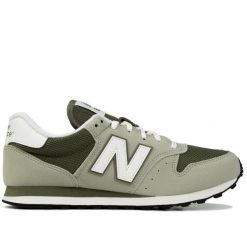 Buty męskie sportowe do chodzenia New Balance GM500. Białe buty sportowe męskie New Balance, bez wzorów, bez zapięcia, trekkingowe. Za 289.00 zł.
