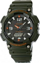 Zegarek Casio Zegarek Męski CASIO AQ - S810W-3AV 10 Bar SOLAR Do pływania. Zegarki męskie Casio, bez wzorów. Za 309.18 zł.