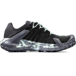 Buty damskie Mammut Hueco II Low GTX. Czarne obuwie trekkingowe damskie Mammut, z gore-texu, bez zapięcia. Za 859.15 zł.