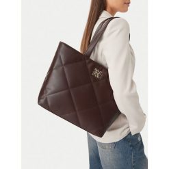 Torebka Nine West. Brązowe shopperki damskie Nine West, bez wzorów, bez dodatków. Za 279.99 zł.