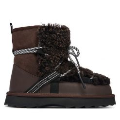 Śniegowce EMU Australia. Brązowe śniegowce damskie Emu Australia, bez zapięcia. Za 864.99 zł.