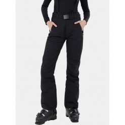Spodnie Narciarskie Damskie Fundango Morta. Czarne spodnie dresowe damskie FUNDANGO, bez wzorów, z dresówki, sportowe. W wyprzedaży za 499.00 zł.