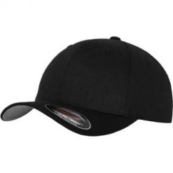 Czapka Flexfit wooly combed. Czarne czapki damskie FLEXFIT, bez wzorów, z bawełny, sportowe. Za 67.65 zł.