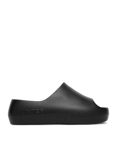 Hunter Klapki CEOWB-S55796 Czarny. Czarne klapki damskie Hunter, bez wzorów, z syntetyku, bez obcasa, bez zapięcia. Za 69.99 zł.