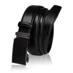 Skórzany pasek BETLEWSKI C30-GU CZARNY 110. Czarne paski męskie Betlewski, ze skóry. Za 99.00 zł.