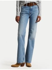 Polo Ralph Lauren Jeansy 211970178001 Niebieski Regular Fit. Niebieskie jeansy damskie Polo Ralph Lauren, bez wzorów, z bawełny. Za 989.99 zł.