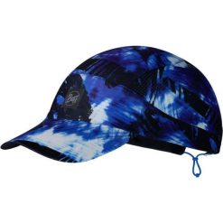 Czapka z daszkiem do biegania unisex Buff Pack Speed Cap Blue ochrona UV. Niebieskie czapki damskie Buff, bez wzorów, sportowe. Za 134.80 zł.