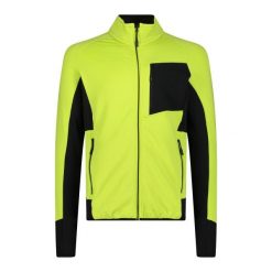 Polarowa kurtka turystyczna CMP. Zielone kurtki męskie CMP, xl, bez wzorów, z polaru, sportowe, bez kaptura. Za 371.50 zł.