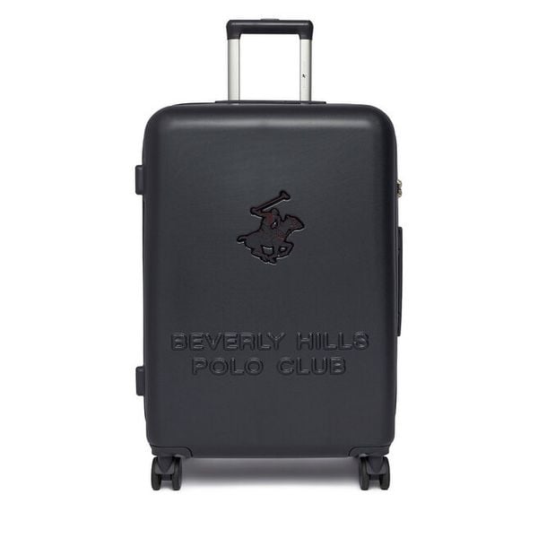Walizka średnia Beverly Hills Polo Club. Niebieskie walizki damskie Beverly Hills Polo Club, bez wzorów, średnie. Za 359.99 zł.