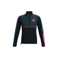Kurtka dresowa Under Armour RUN ANYWHERE STORM. Czarne kurtki męskie Under Armour, m, bez wzorów, z dresówki, bez kaptura. Za 460.55 zł.