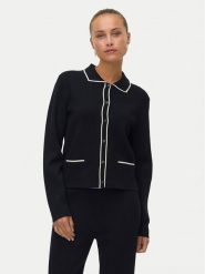Vero Moda Kardigan Gold 10337626 Czarny Regular Fit. Czarne kardigany damskie Vero Moda, xl, bez wzorów, z syntetyku, bez kołnierzyka. Za 199.99 zł.