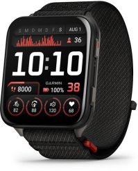 Zegarek sportowy Garmin Venu X1 Czarny (010-02980-02). Czarne zegarki sportowe Garmin, bez wzorów. Za 2,757.99 zł.