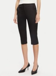 Guess Spodnie materiałowe W5GB52 WGXM2 Czarny Regular Fit. Czarne spodnie materiałowe damskie Guess, z aplikacjami, z lyocellu. Za 239.99 zł.