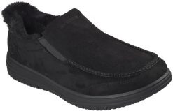 Skechers Męskie półbuty Murette-Scofield 205606 BBK 44. Półbuty męskie Skechers, bez wzorów, bez obcasa, bez zapięcia. Za 269.99 zł.