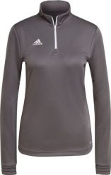 Adidas Bluza damska adidas Entrada 22 Top Training szara H57542 2XL. Szare bluzy damskie Adidas, xl, bez wzorów, bez ramiączek, bez kaptura. Za 138.68 zł.
