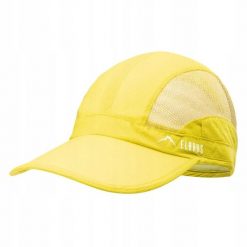 Czapka z daszkiem sportowa Elbrus Almen. Żółte czapki damskie ELBRUS, bez wzorów, sportowe. Za 53.91 zł.