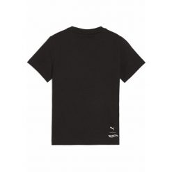 Koszulka Puma X Hot Wheels Graphic. Czarne bluzki damskie Puma, bez wzorów, sportowe, bez kołnierzyka, bez ramiączek. Za 66.99 zł.