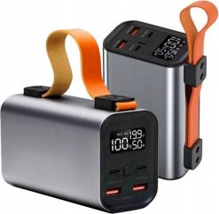 MOCNY POWERBANK 100W 30000mAh AMPEROMIERZ WOLTOMIERZ LATARKA LED 2xPD 2xUSB. Powerbanki Powerneed. Za 437.23 zł.