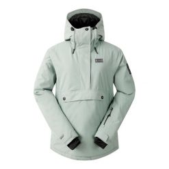 Kurtka Narciarska Womens/Ladies Snowburst II Overhead. Zielone kurtki sportowe damskie Dare 2B, na zimę, bez wzorów, bez ramiączek, bez kaptura, narciarskie. Za 447.99 zł.