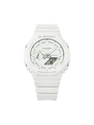 G-Shock Zegarek GA-2100-7A7ER Biały. Białe, analogowe zegarki męskie G-Shock, bez wzorów. Za 449.99 zł.