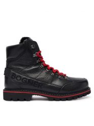 Bogner Trapery Helsinki S 26 12546833 Czarny. Czarne buty zimowe męskie Bogner, bez wzorów, ze skóry, bez obcasa, bez zapięcia. Za 2,199.00 zł.