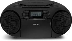 Radioodtwarzacz Philips CD Soundmachine TAZ2500 czarny - Magnetofon (TAZ2500/10). Czarne radia Philips. Za 363.69 zł.