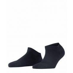Krótkie skarpety damskie Falke ClimaWool. Niebieskie skarpetki damskie Falke, bez wzorów, z dzianiny. Za 123.00 zł.