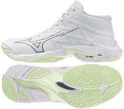 Mizuno Buty Wave Lightning Elite Mid W (V1GC260585). Obuwie sportowe damskie Mizuno, bez wzorów, bez zapięcia. Za 472.87 zł.