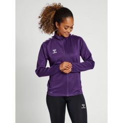Bluza sportowa damska Hummel half zip Core XK. Białe bluzy damskie Hummel, xs, bez wzorów, z dresówki, sportowe, bez ramiączek, bez kaptura. Za 202.15 zł.