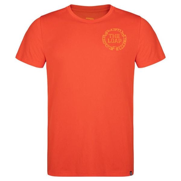 T-shirt Loap Muslan 2XL dla mężczyzn - Komfort i Styl. Brązowe koszulki sportowe męskie Lowa, m, bez wzorów, z poliesteru, bez ramiączek. Za 134.99 zł.
