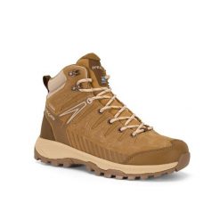 Buty trekkingowe damskie TREZETA Thunder Leather Mid W's z membraną WP. Brązowe obuwie trekkingowe damskie Trezeta, bez zapięcia. Za 639.90 zł.