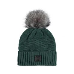 Czapka z brokatem damska Equipage Lira. Czarne czapki damskie EQUIPAGE, na zimę, bez wzorów, z dzianiny. Za 168.00 zł.
