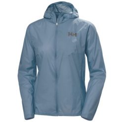 Kurtka damska Helly Hansen Trail Windbreaker. Czarne kurtki sportowe damskie Helly Hansen, na lato, xs, bez wzorów, z nylonu, bez ramiączek, bez kaptura, do biegania. Za 653.50 zł.