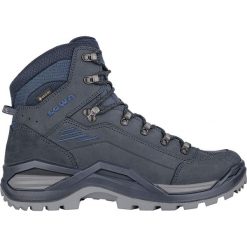 Buty trekkingowe męskie Lowa Renegade Evo Mid Gtx. Niebieskie trekkingi męskie Lowa, na zimę, z materiału, za kostkę, bez zapięcia. Za 1,023.40 zł.