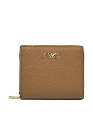 MICHAEL Michael Kors Portfel 32S5G8ED1L Beżowy. Brązowe portfele damskie MICHAEL Michael Kors, ze skóry. Za 309.99 zł.